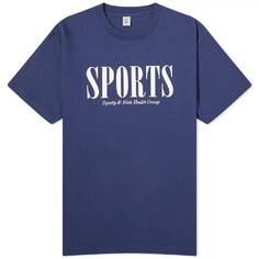 Футболка Sporty &amp; Rich Sports, темно-синий