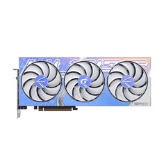 Видеокарта Colorful iGame GeForce RTX 4080 SUPER Ultra W OC, 16 ГБ, белый/синий