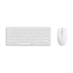Комплект периферии Rapoo 9000S (клавиатура + мышь), беспроводной, белый