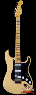 Электрогитара Fender Custom Shop Limited Edition 70th Anniversary 1954 Stratocaster Hardtail Relic Nocaster Blonde with Black Pickguard &amp; Gold Hardware 6.90 LBS