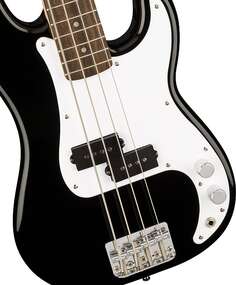 Басс гитара Squier Mini Precision Bass, Laurel Fingerboard, Black