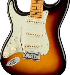 Электрогитара Fender - American Ultra Stratocaster - Left-Handed Electric Guitar - Maple Fingerboard - Ultraburst - w/ Deluxe Hardshell Case