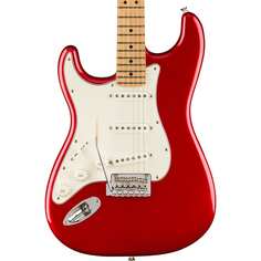 Электрогитара Fender Player Stratocaster Electric Guitar, Lefty, Maple, Candy Apple Red