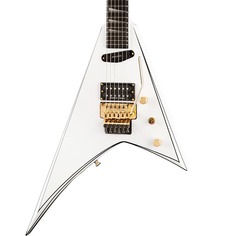 Электрогитара Jackson Concept Series Rhoads RR24 HS Electric Guitar, White w/ Black Pinstripes