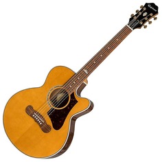 Акустическая гитара Epiphone J200 EC Studio Parlor Guitar, Vintage Natural