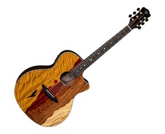 Акустическая гитара Luna Vista Eagle Tropical Wood A/E Guitar w/Case