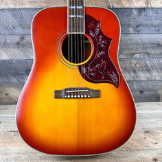 Акустическая гитара Epiphone Masterbilt Hummingbird Acoustic-Electric Guitar - Aged Cherry Sunburst - 22082305799