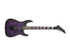 Электрогитара Jackson JS Series JS32Q Dinky Arch Top FR HH Trans Purple Burst Electric Guitar
