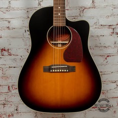 Акустическая гитара Epiphone Inspired By Gibson J-45 EC Aged Vintage Sunburst Gloss Acoustic Guitar