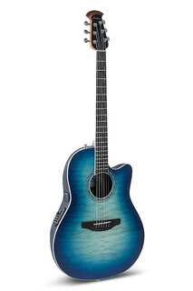 Акустическая гитара Ovation CS28P-RG Celebrity Std Exotic Super Shallow 6-String Acoustic-Electric Guitar w/Gig Bag