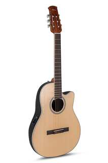 Акустическая гитара Ovation AB24CS-4S Applause Std Mid-Depth Nylon 6-String Classical Acoustic-Electric Guitar w/Gig Bag