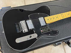 Электрогитара 2023 Fender American Ultra Luxe Telecaster FR HH Electric Guitar Mystic Black