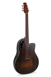 Акустическая гитара Ovation AE44-7S Applause Mid-Depth Cutaway Spruce Top 6-String Acoustic-Electric Guitar w/Gig Bag