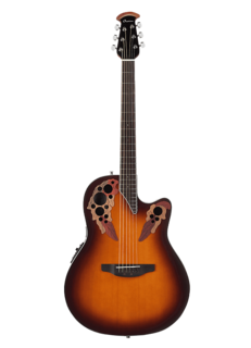 Акустическая гитара Ovation CE48-1 Celebrity Elite Super Shallow Lyrachord Body Nato Neck 6-String Acoustic-Electric Guitar