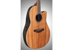 Акустическая гитара Ovation CS24P-FKOA Celebrity Standard Mid-Depth Lyrachord Body 6-String Acoustic-Electric Guitar