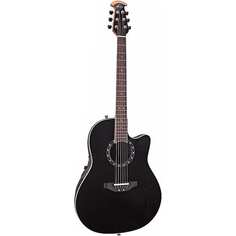 Акустическая гитара Ovation Standard Balladeer Deep Body Acoustic-Electric Guitar - Black