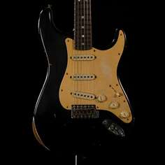 Электрогитара Fender Custom Limited Edition Roasted &quot;Big Head&quot; Stratocaster Relic-Rosewood Fingerboard-Aged Black