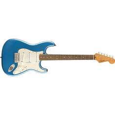 Электрогитара Squier by Fender Classic Vibe &apos;60s Stratocaster Guitar, Laurel, Lake Placid Blue
