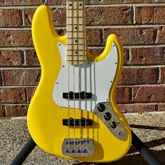 Басс гитара G&amp;L JB Yellow Bass G&L