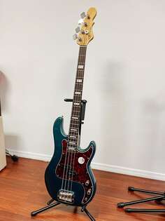 Басс гитара G&amp;L LB100 Emerald Blue, Rosewood Neck G&L