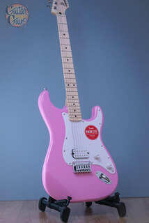 Электрогитара Squier Sonic Stratocaster HT H Flash Pink