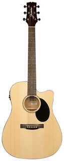 Акустическая гитара Jasmine J-Series Acoustic Electric Guitar w/ Case - Natural - JD39CE-NAT