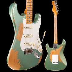 Электрогитара Fender Custom Shop LTD &apos;56 Stratocaster Super Heavy Relic, SheRosewoodood Green Metallic 7lbs 10oz