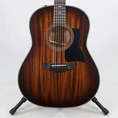 Акустическая гитара Taylor 327e Grand Pacific Acoustic-Electric Guitar - All Mahogany / ES2 with Hardshell Case
