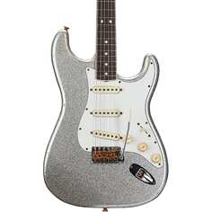 Электрогитара Fender Custom Shop Limited Edition 65 Stratocaster Journeyman Relic Electric Guitar Aged Silver Sparkle