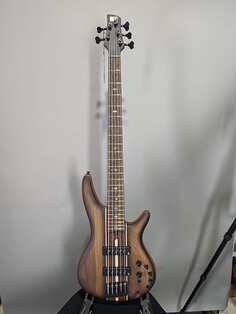 Басс гитара Ibanez SR1355B Premium Dual Mocha Burst Flat 5-String Bass Guitar w/ Gig Bag