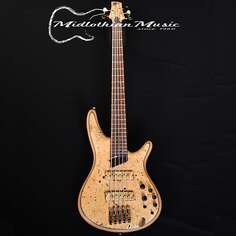Басс гитара Ibanez SR5BBLTD Premium Buckeye Burl - 5 String Bass - Display/Discounted