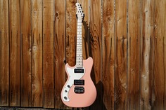 Электрогитара G&amp;L USA Fallout Sunset Coral Left Handed 6-String Electric Guitar w/ Black Tolex Case G&L
