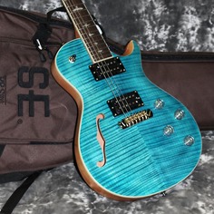 Электрогитара 2024 PRS - SE Zach Myers Semi-Hollow Single Cut - Myers Blue