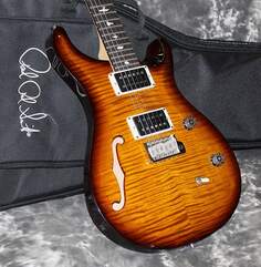 Электрогитара 2023 PRS - CE24 Bolt-On Semi-Hollow - Black Amber