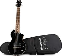 Электрогитара Blackstar Carry-On Travel Guitar, Black w/ Gig Bag