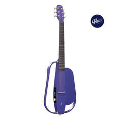 Электрогитара Enya 2023 NEXG 2 Purple All-in-One Smart Audio Loop Guitar with Case and Wireless Pedal