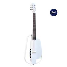 Электрогитара Enya 2023 NEXG 2 White All-in-One Smart Audio Loop Guitar with Case and Wireless Pedal