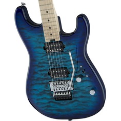 Электрогитара Charvel Pro-Mod San Dimas Style 1 HH FR M QM Guitar - Chlorine Burst