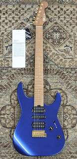 Электрогитара Charvel Pro-Mod DK24 HSH Electric Guitar in Mystic Blue w/ Pro Setup #3731
