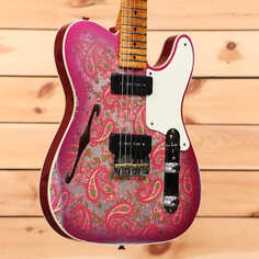 Электрогитара Fender Custom Shop Limited Dual P90 Telecaster - Pink Paisley - CZ571106 - PLEK&apos;d