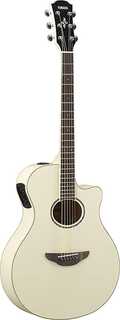 Акустическая гитара Yamaha APX600 VW Thin Body Acoustic-Electric Guitar, Vintage White