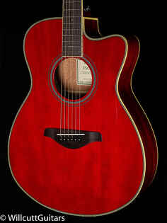 Акустическая гитара Yamaha FSC-TA TransAcoustic Ruby Red