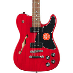 Электрогитара Fender Jim Adkins JA90 Telecaster Thinline, with Laurel Fingerboard, Crimson Transparent