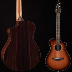 Акустическая гитара Breedlove Premier Companion Edgeburst CE Redwood-EI Rosewood 127