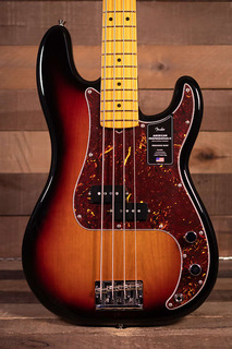 Басс гитара Fender American Professional II Precision Bass, Maple FB, 3-Color Sunburst