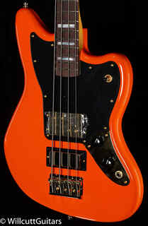 Басс гитара Fender Limited Edition Mike Kerr Jaguar Bass Tiger&apos;s Blood Orange