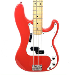 Басс гитара Fender MIJ Limited International Color Precision Bass - Morocco Red
