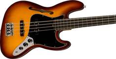 Басс гитара 2023 Limited Edition Suona Jazz Bass Thinline - Ebony Board - Authorized Dealer - SUPER RARE! Pre-Order! Fender