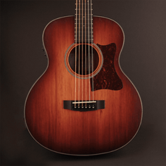 Акустическая гитара Cort LCJBWOPLB Little CJ Blackwood Spruce Top Mahogany Neck 6-String Acoustic-Electric Guitar w/Bag