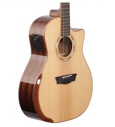 Акустическая гитара Washburn WCG15SCE12 Comfort Series Solid Spruce Top Mahogany 12-String Acoustic-Electric Guitar